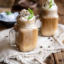 Eis Kaffee Mocca mit Rahm