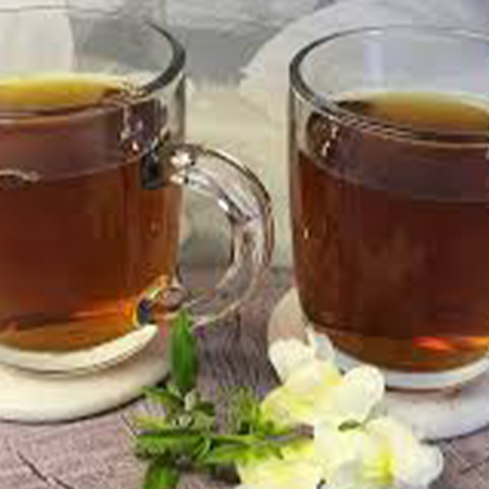 Früchtetee, Schwarztee, Pfefferminztee,