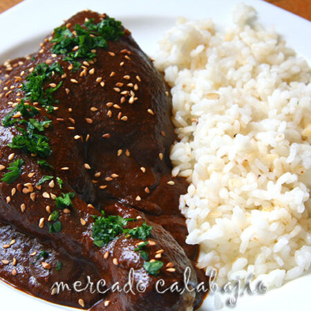 Pollo en Mole Poblano